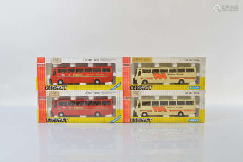 Four Joal Compact coach models, all 1:50 scale limited editi...