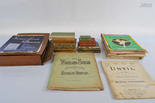 A small collection of early 20th century books, mainly poetr...