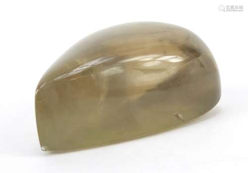 Large smoky quartz gemstone with certificate, approximately ...