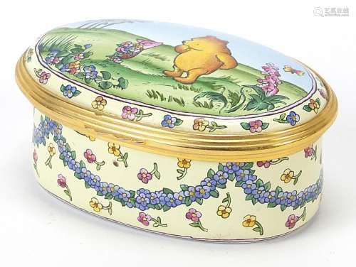 Halcyon days enamel Winnie the Pooh musical box, limited edi...
