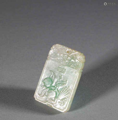 Jadeite Ganoderma brand in Qing Dynasty