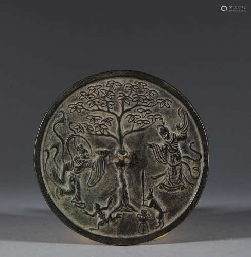Bronze mirror in Qing Dynasty