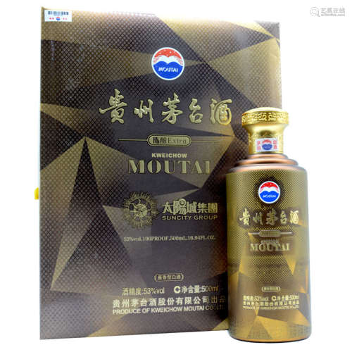 2014年太阳城集团陈酿茅台酒53度500ml 1瓶