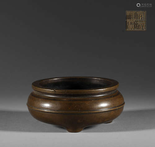 Bronze censers in Qing Dynasty
