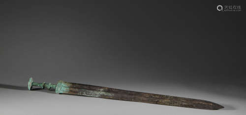 Bronze sword of Han Dynasty