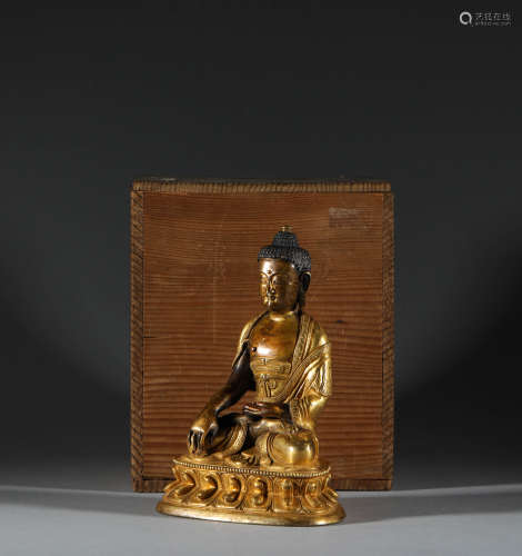 Sakyamuni in Qing Dynasty