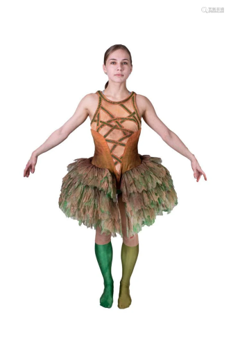 Papagena costume from the ballet Papageno / Pagagena