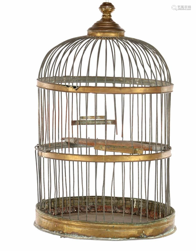 Antique bird cage