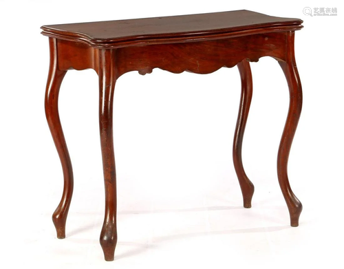 Mahogany Biedermeier console