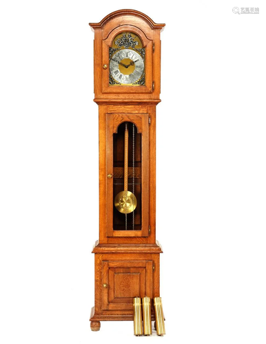 Standing watch in oak case