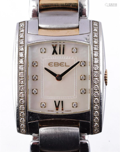 Ebel bicolor ladies watch