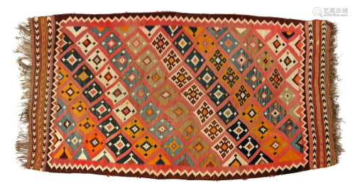 Hand-knotted kilim