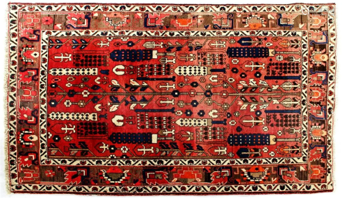 Bakhtiar hand-knotted carpet