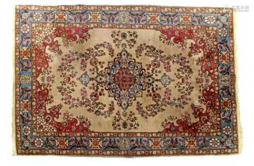 Hand-knotted carpet