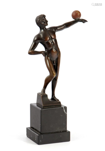Ernst Beck (1879-1941) Art Deco bronze sculpture
