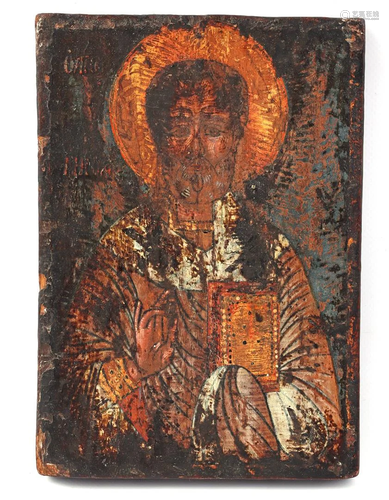 19th century icon 22x15.5 cm