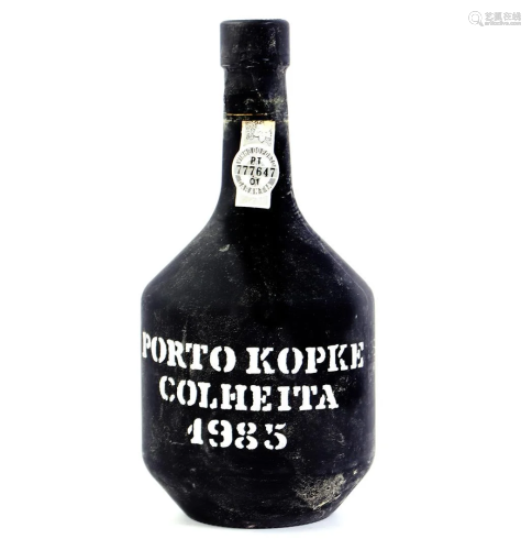 Bottle of Porto Kopke Colheita 1985