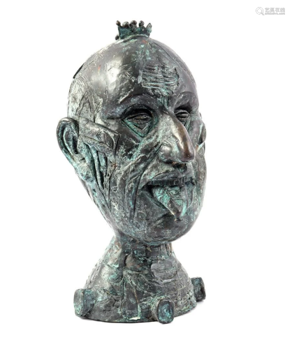 Anton Constantin Sevtov (1957-2012) Bronze sculpture of