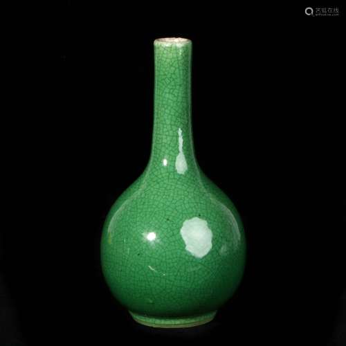 綠釉膽瓶