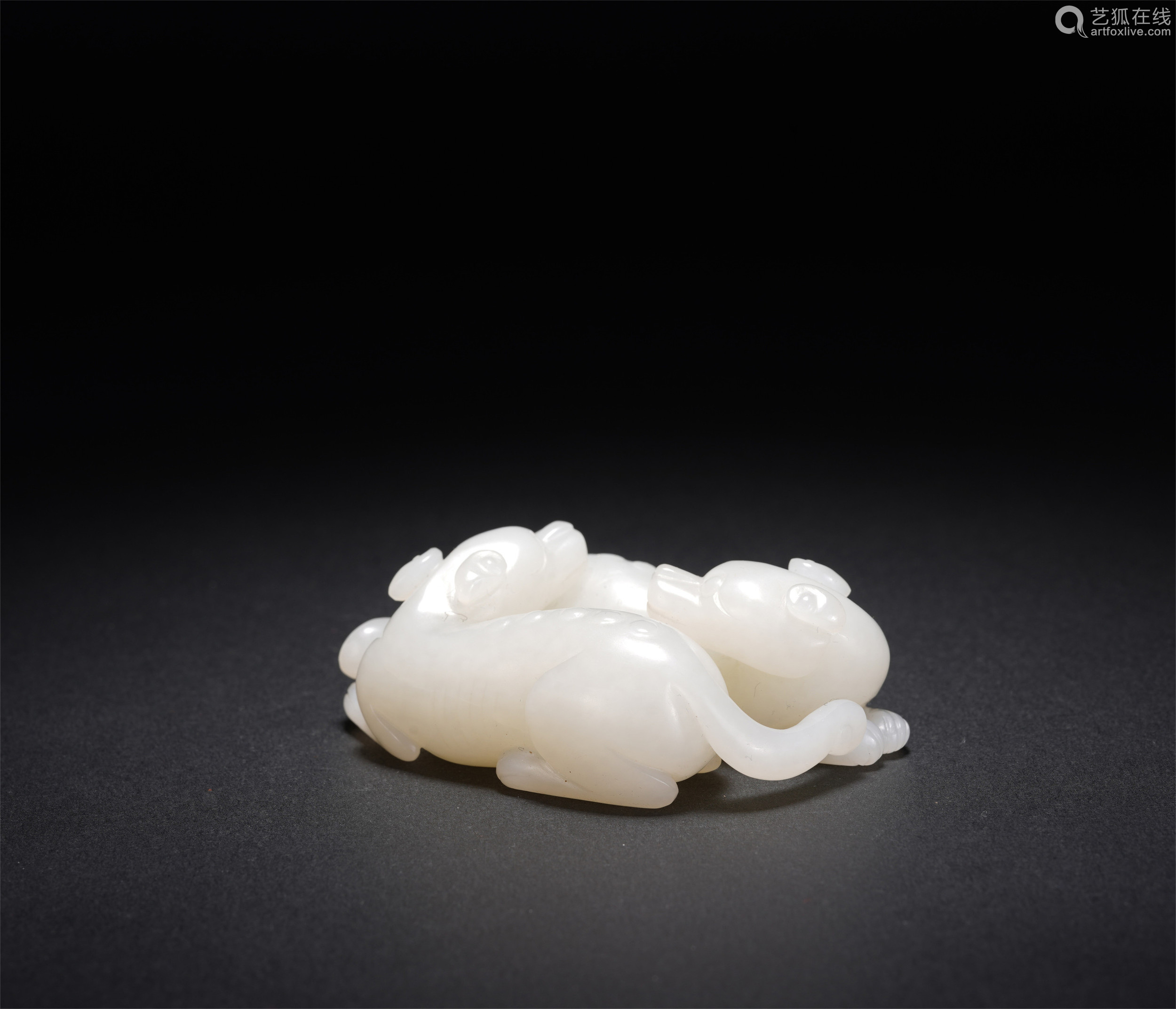 A CHINESE WHITE JADE PAPERWEIGHT－【Deal Price Picture】