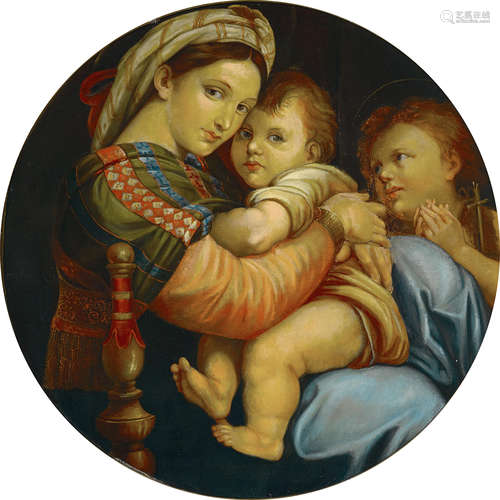 After Raffaello Sanzio, called Raphael La Madonna della Sedi...