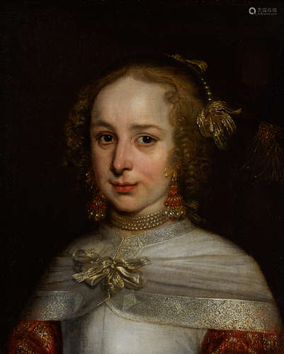 Dutch School (17th Century) A portrait of an elegant young l...