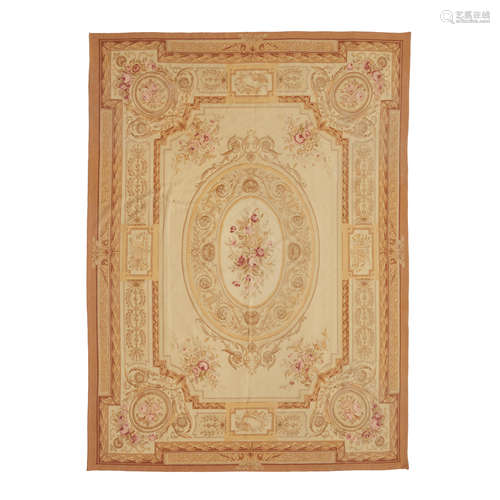 AN AUBUSSON CARPET Late 19th/early 20th century