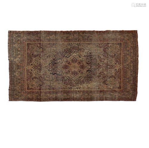 A TABRIZ CARPET Early 20th century