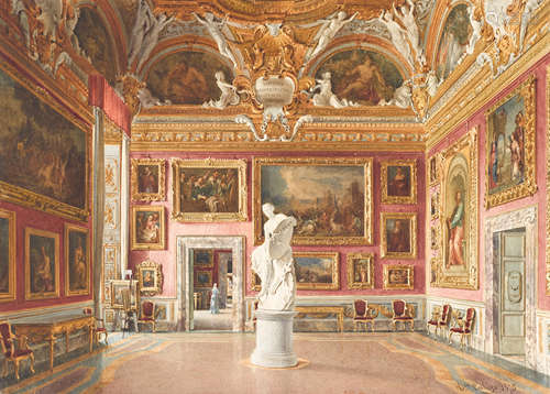 Domenico Caligo (Italian, circa 1838-1911) Sala di Giove con...