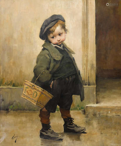 Henry-Jules-Jean Geoffroy (French, 1853-1924) Apres les vaca...