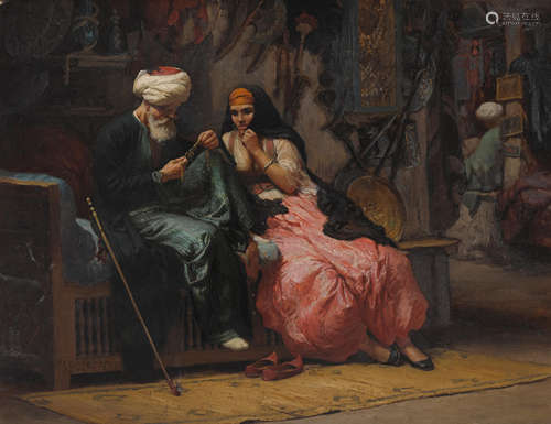 Frederick Arthur Bridgman (American, 1847-1928) The appraisa...