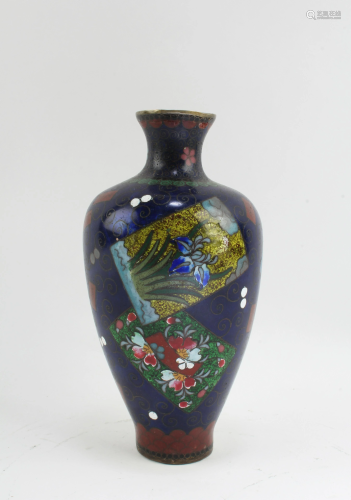 Antique Enamel Vase