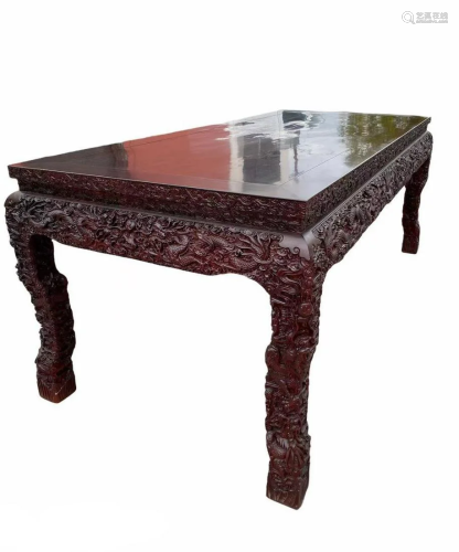 Chinese Hardwood Rectangular Table