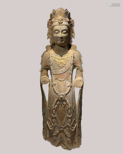 The Statue of Qingzhou Bodhisattva