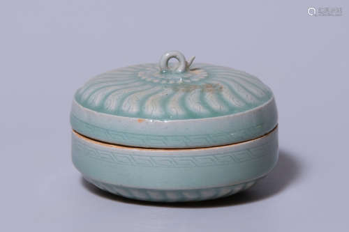 Korean Porcelain Box with Lid