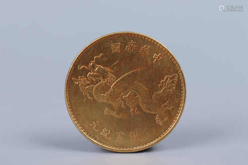 Copper-gold Coin
