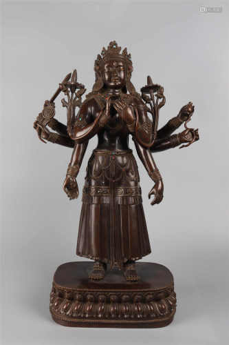 Copper Statue of Buddha