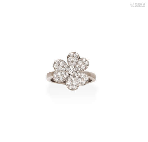 VAN CLEEF AND ARPELS | A DIAMOND 'FRIVOLE' RING