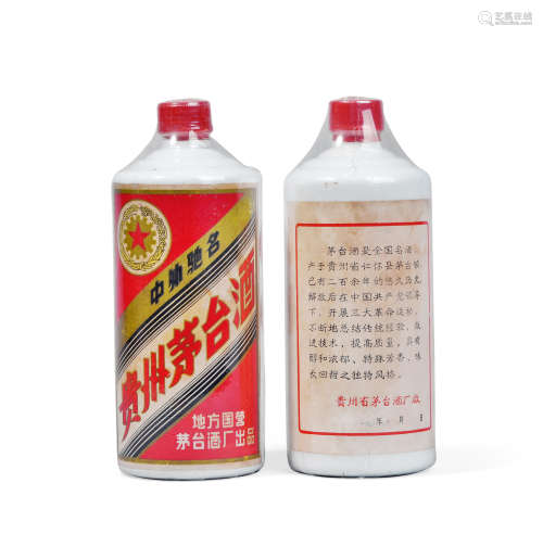 1980-1982年 “金轮牌”贵州茅台酒（三大革命）
