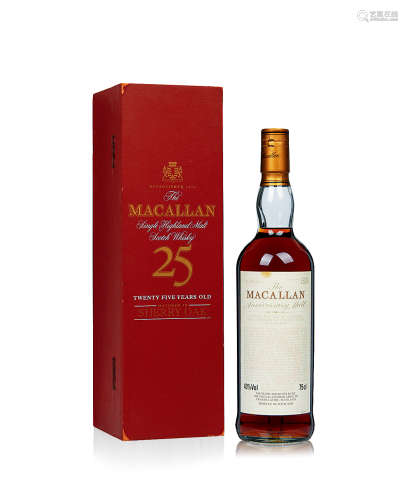 麦卡伦 25年 周年纪念版(红木盒)