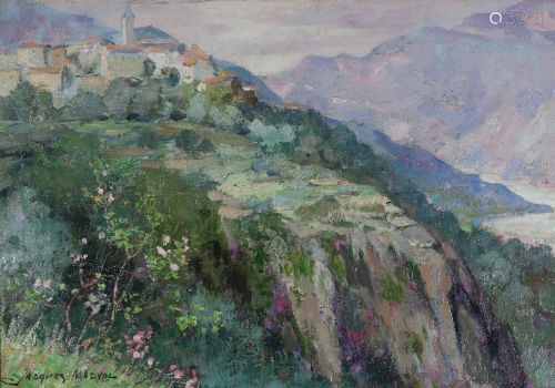 Jakob MADIOL (1871-1950) oil on canvas 