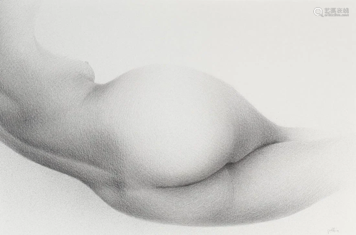 Jean-Marie GOFFIN (1946) Erotic drawing