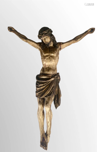 Christ in polychrome wood circa 1800