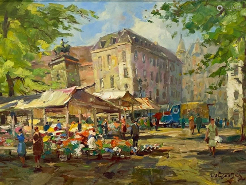 Luxembourg Oil on canvas 