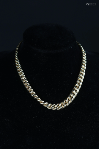 Necklace in yellow gold (18k) 41.2gr