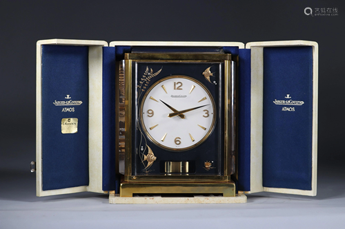 Atmos de Jaeger Lecoultre model Marina with box