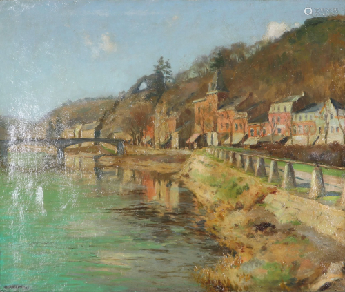 Xavier WURTH (1869-1933) Oil on canvas 