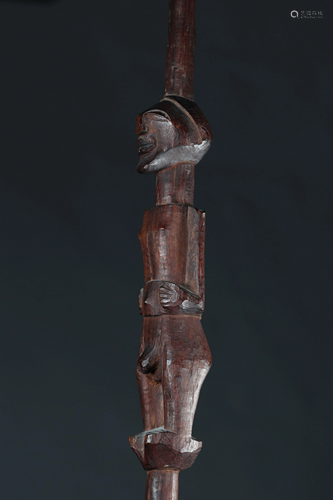 Songye scepter early 20th century beautiful patina of