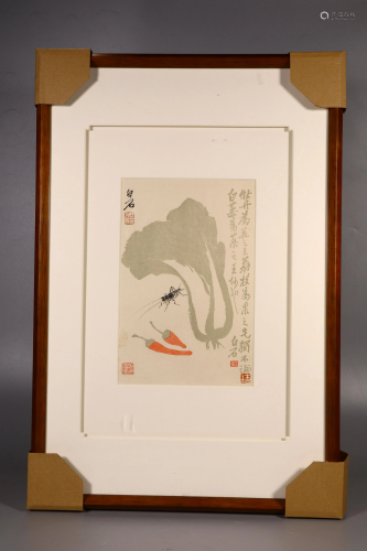 Chinese Painting Attribute to Qi Baishi