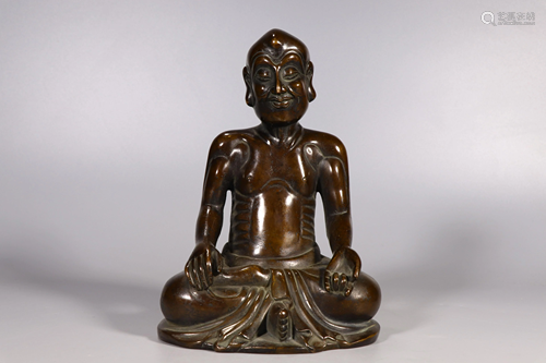 Bronze Seated Arhat